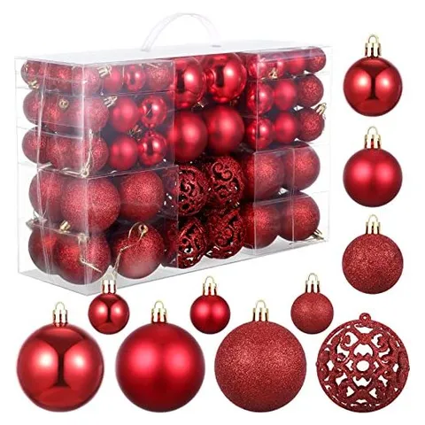 Yunsailing Bolas de Navidad irrompibles