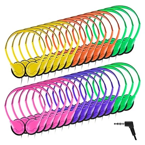 Yunsailing Over-Ear Corded Headphones Set – Bright Colors · Contemporary" or "Modern
