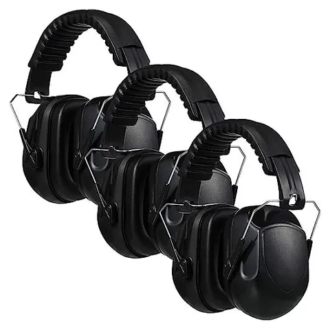 Yunsailing NRR 28 dB Hearing Protection Earmuffs – Black