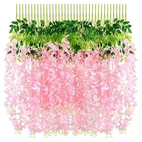 Yunsailing Glicinias artificiales colgantes