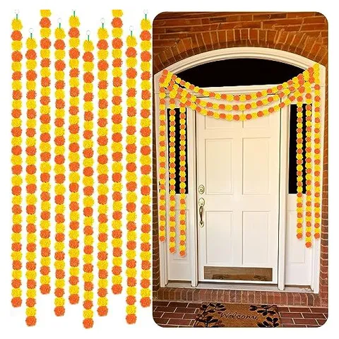 Yunsailing Ringelblumen-Girlanden & Día-de-los-Muertos-Deko