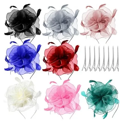 Yunsailing Fascinator-Hüte – Stilvolle Farben.