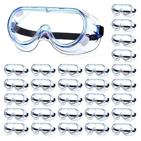 Yunsailing Anti-Fog Safety Goggles – Clear Blue, Black