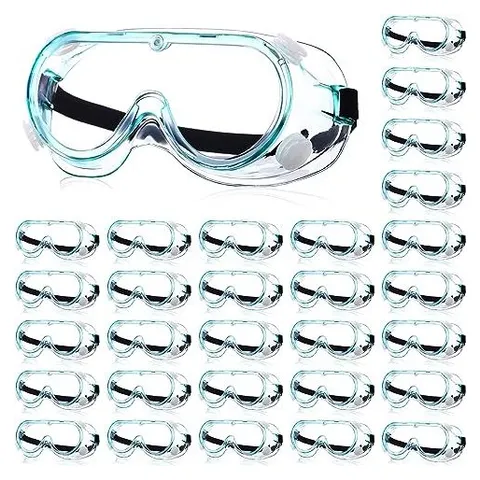 Yunsailing Anti-Fog Safety Goggles – Clear Green, Black