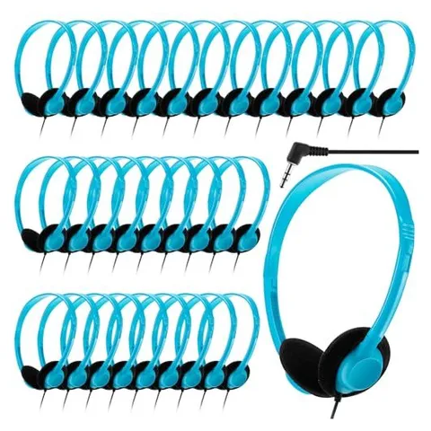 Yunsailing Lightweight Over-Ear Headphones – Lake Blue