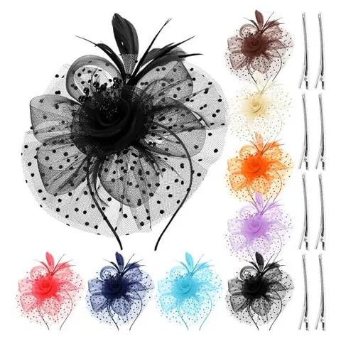 Yunsailing Fascinator Hats – Eclectic Colors