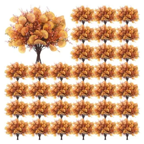 Yunsailing Fall Faux Flower Sprays – Yellow